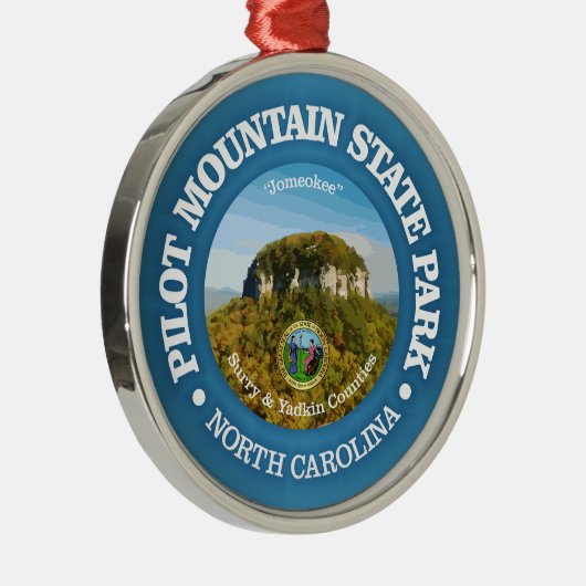 Pilot Mountain SP Ornament Aus Metall (Rechts)