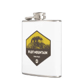 Pilot Mountain Staat Park North Carolina Flachmann (Links)