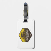 Pilot Mountain Staat Park North Carolina Gepäckanhänger (Rückseite vertikal)