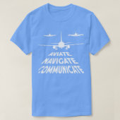 Pilot-Navigation T-Shirt (Design vorne)