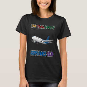 Pilot Outfit Kinder 1. Geburtstag Ich bin so viele T-Shirt