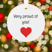 PILOT-Personalisierter Erstflug von Solo Ornament