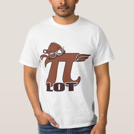 Pilot Pi lot - 3.14 Pi Day Math, Science & Pilots  T-Shirt (Vorderseite)