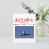 PILOT POSTKARTE (Stehend Vorderseite)