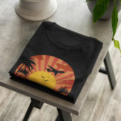 Pilot Retro Sonnenuntergang "Sonst aus Flugzeug ra T-Shirt