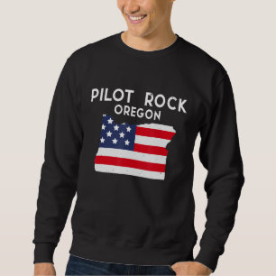 Pilot Rock Oregon USA Staat Amerika Reisen Oregoni Sweatshirt
