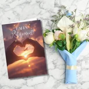 Pilot-Ruhestand Flugzeug Liebe Zeichen Luftfahrt  Karte