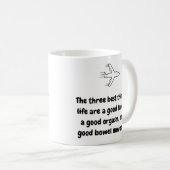 Pilot Tasse - Die drei besten Dinge Keramik Tasse (VorderseiteRechts)