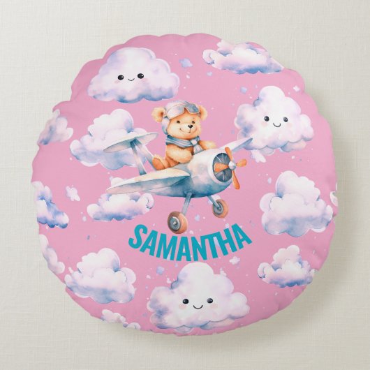 Pilot Teddy Kissen (Vorderseite)