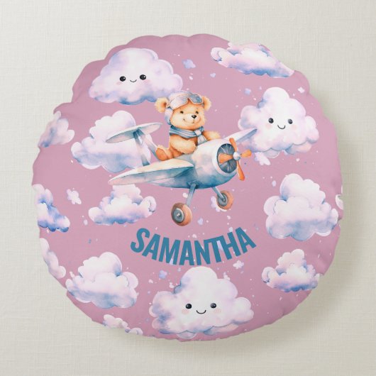 Pilot Teddy Kissen (Vorderseite)