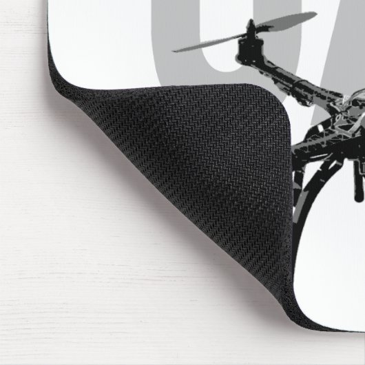 Pilot UAV Quadpilot Quadcopter Mousepad (Ecke)