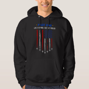 Pilot-Vater wie ein normaler Vater, aber Cooler di Hoodie