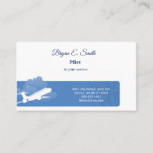 Pilot-Visitenkarte Telefonnummerkarte (Vorderseite)