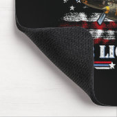 Pilot von P-38-Blitzflugzeugen P38 WW2 Mousepad (Ecke)