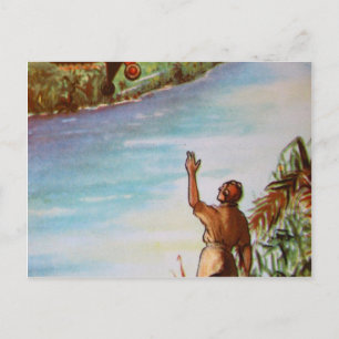 Pilot Wave Postcard Postkarte