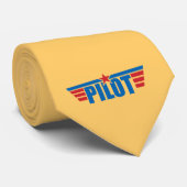 Pilot Wings Abzeichen - Luftfahrt Krawatte (Gerollt)