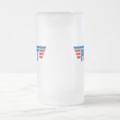 Pilot Wings Abzeichen - Luftfahrt Mattglas Bierglas (Mittel)