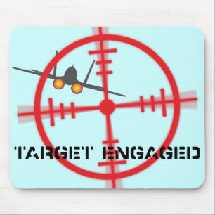 Pilotanzeige für Verlobte Flugsimulatoren Mousepad