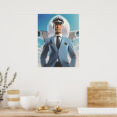 Pilotanzeige Poster (Küche)