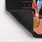 Pilotdesign für das Funny Boxing Mousepad (Ecke)
