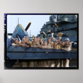 Piloten der USS Lexington CV16 Poster (Vorne)