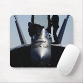 Piloten führen eine Vorflugkontrolle durch Mousepad (Mit Mouse)