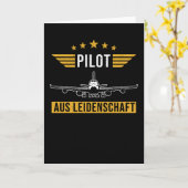 Piloten für das Sprichwort Karte (Gelbe Blume)