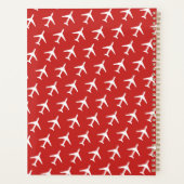 Piloten für Funky White Flugzeug Planer (Rückseite)