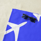 Piloten für Funky White Flugzeug Strandtuch (Beispiel)