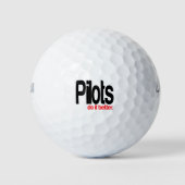 Piloten machen es besser golfball (Vorderseite)