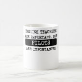 Piloten sind Importanter Kaffeetasse (Mittel)