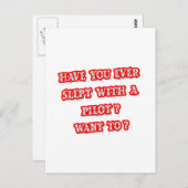 Pilotenabhollinie Postkarte (Vorne/Hinten)