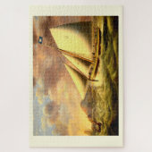 Pilotenboot 9 Kunst Puzzle (Vertikal)