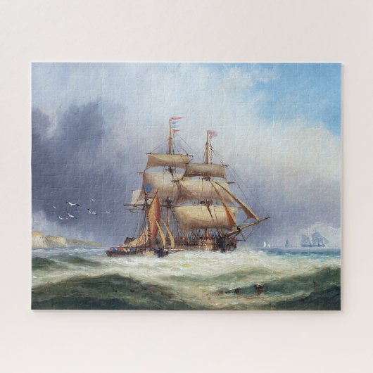 Pilotenboot Isle of Wright 1887 Puzzle (Horizontal)