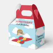 Pilotenboxen für Flugzeuge Rot und Blau Geschenkschachtel (Vorderseite)