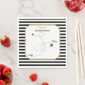 Pilotenflugverkehr Serviette (Beispiel)