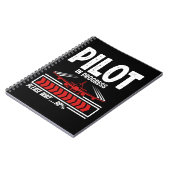 Pilotenfortschritt Fluggerät - Lügengeladung Notizblock (Linke Seite)