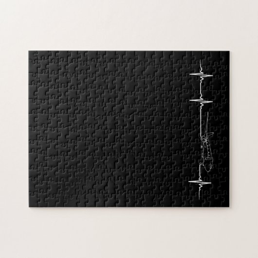 Pilotenherz Puzzle (Horizontal)