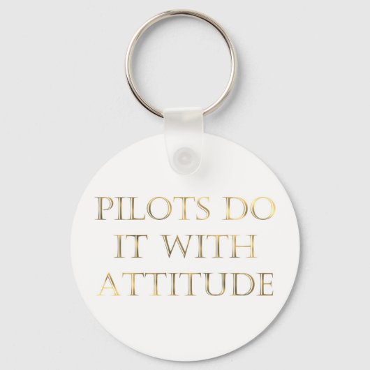 Pilotenhöhe Schlüsselanhänger (Vorderseite)