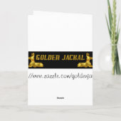 Pilotenlizenz. Den Flügel holen. Glückwunsch Karte (Rückseite)