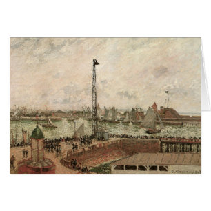 Pilotensteg, Le Havre, Neblig von Camille Pissarro