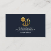 Pilotflugzeug für Coole Jet-Flugzeuge Visitenkarte (Rückseite)