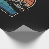 Pilotflugzeug für das Flugzeug Vintager Luftfahrze Geschenkpapier (Ecke)