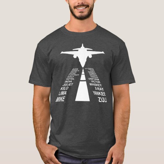 Pilotflugzeug-Geschenk Internationale Prämie T-Shirt (Vorderseite)