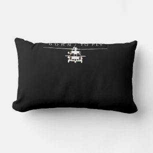 Pilotgeschenk für den Piloten eines Militärhubschr Lendenkissen