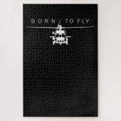 Pilotgeschenk für den Piloten eines Militärhubschr Puzzle (Vertikal)