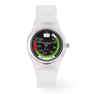 Pilotin für die vertikale Geschwindigkeitsanzeige Armbanduhr