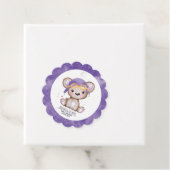 Pilotin für Wasserfarben Teddy Bear Geschenkanhänger (Beispiel)