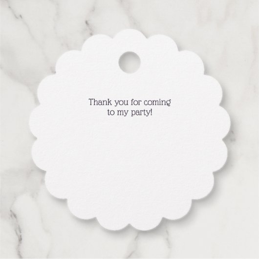 Pilotin für Wasserfarben Teddy Bear Geschenkanhänger (Rückseite)