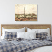 Pilotin Jetty, Le Havre, Misty von Camille Pissarr Leinwanddruck (Insitu (Schlafzimmer))